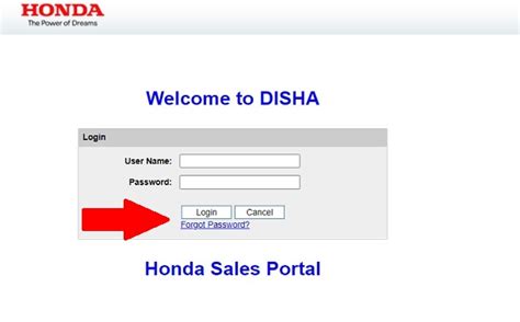 disha portal honda